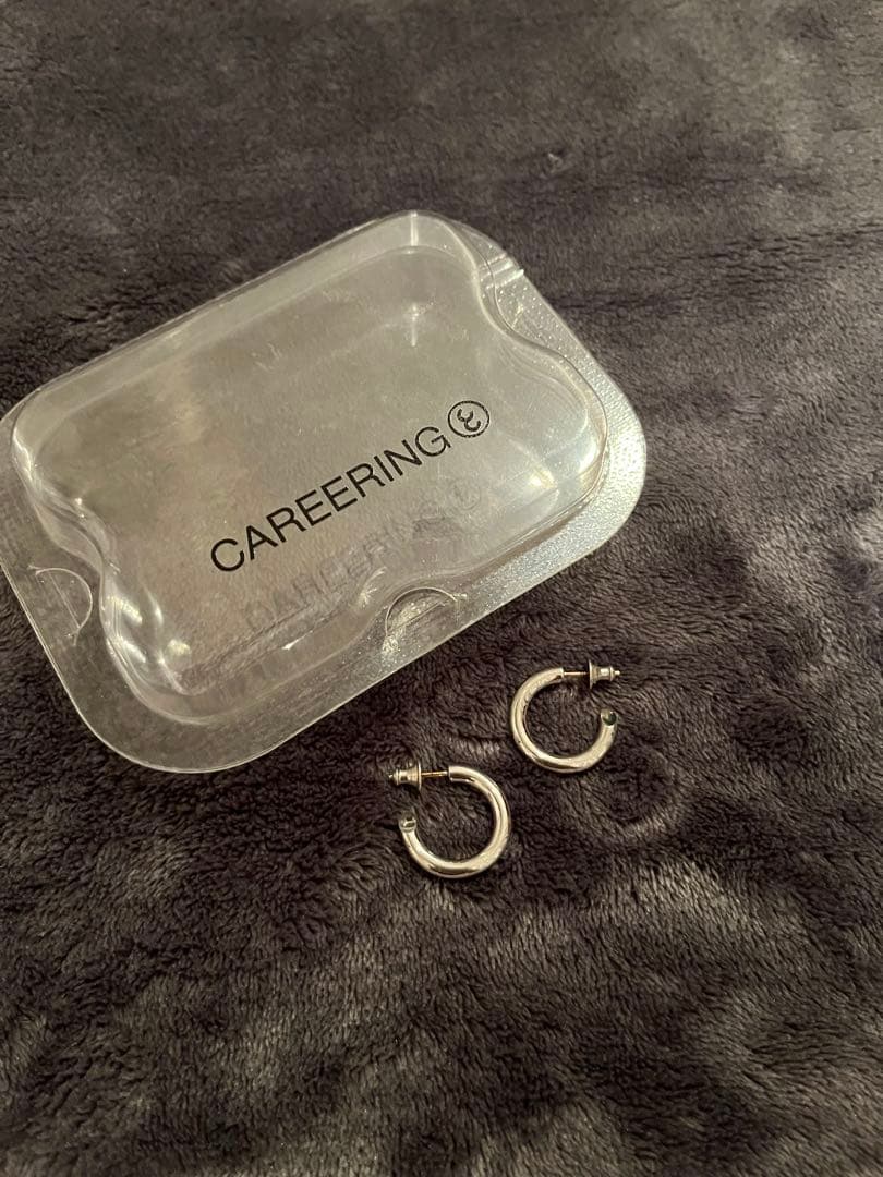K*i様 CAREERING501シルバー フープピアス ケース キャリアリング
