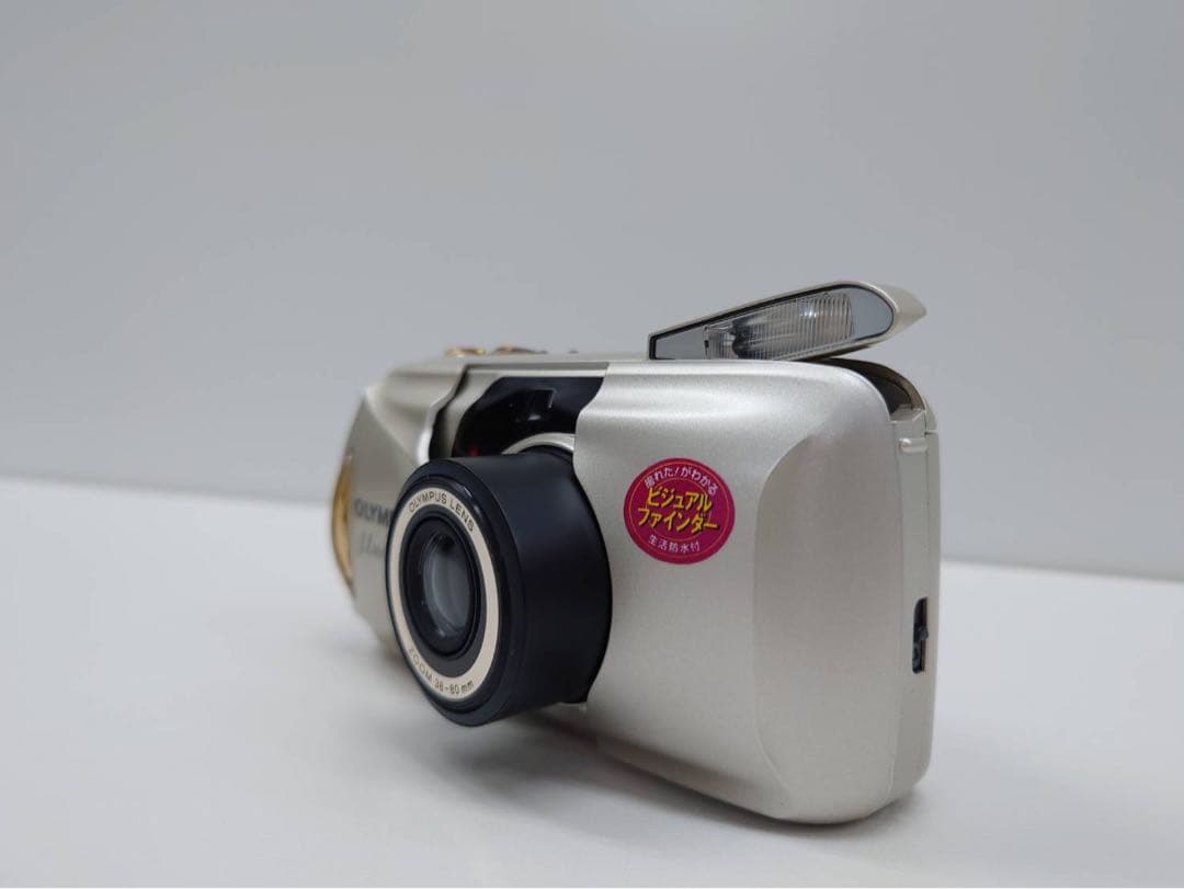 【完動品☆新品電池付】 オリンパス μ[mju:] II 80 VF