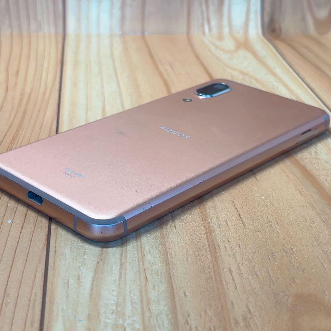 SIMフリー 本体 AQUOS sense 3 64 GB 155G4 ピンク