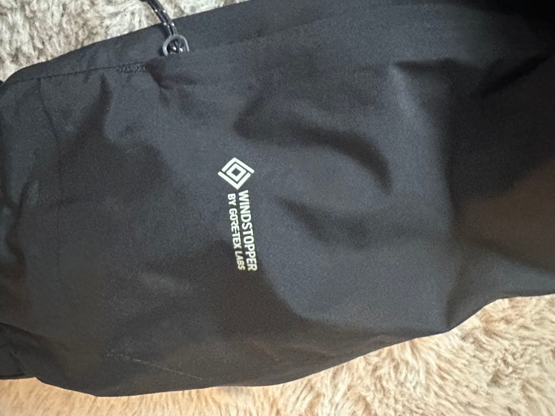 【美品】モンベル　パウダーステップパーカ　M ブラック