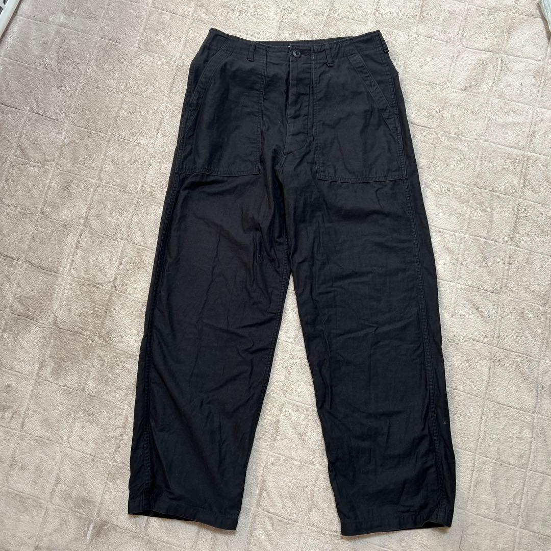 CIOTA ファティーグパンツ ベイカーパンツ 黒 シオタ EG orslow