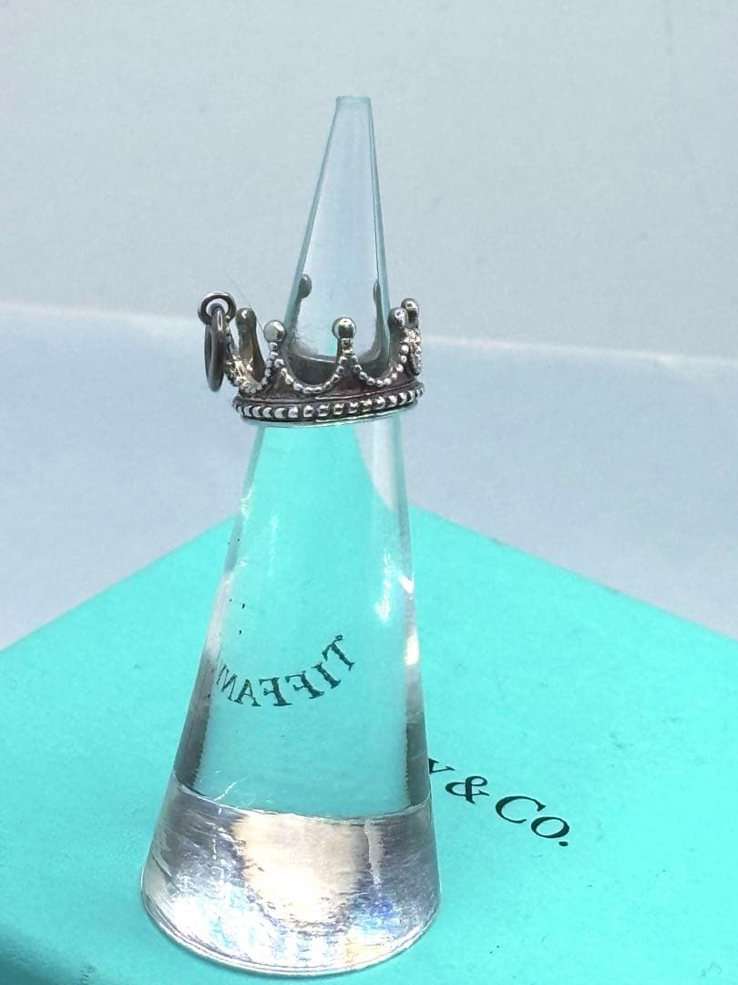 OLD Tiffany クラウン型ネックレス　希少　silver 925 王冠