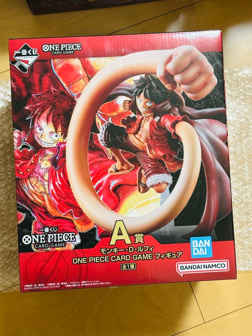 一番くじ　ワンピース　カードゲーム　A賞 ルフィ　フィギュア