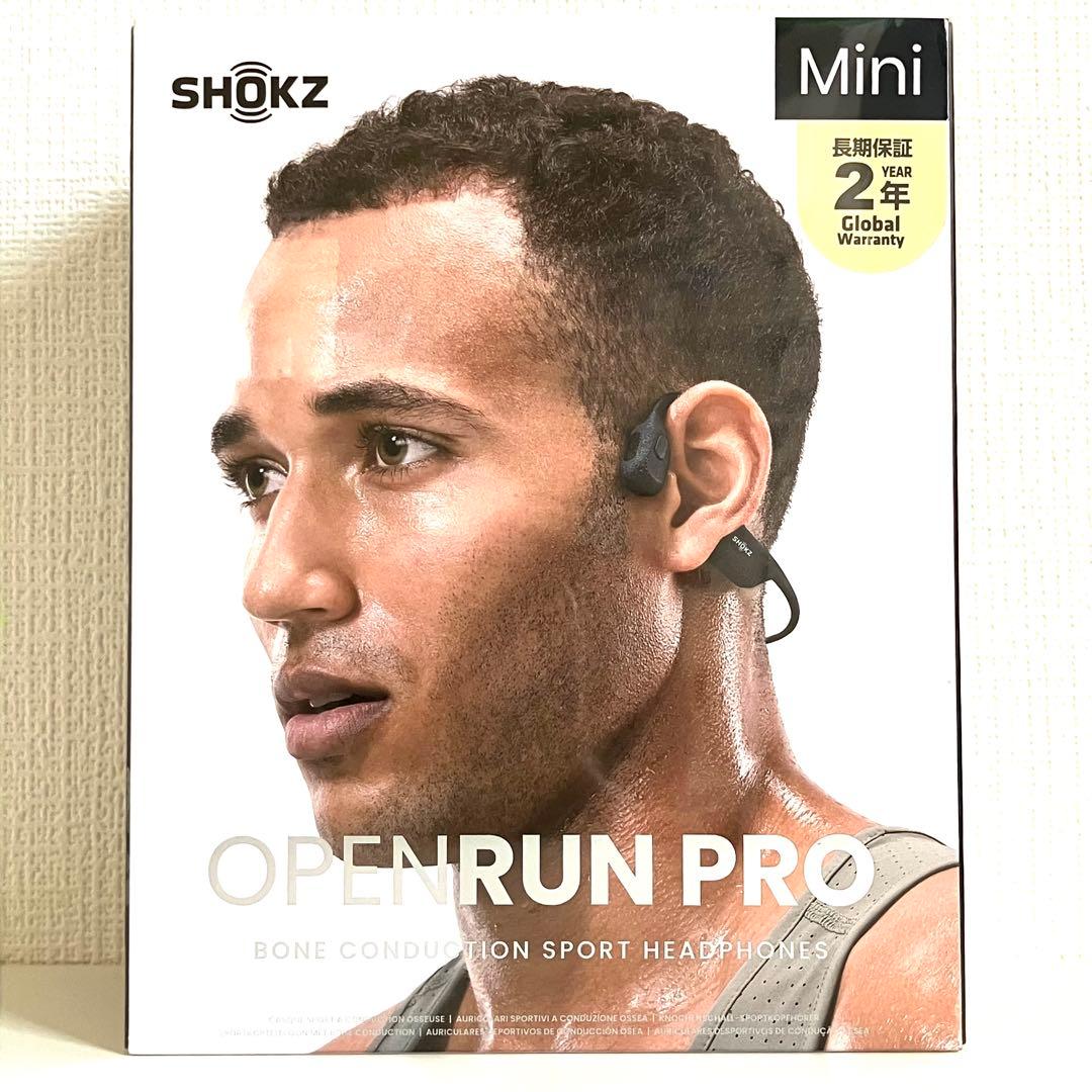 【新品未開封】SHOKZ OPENRUN PRO Mini 　ブラック
