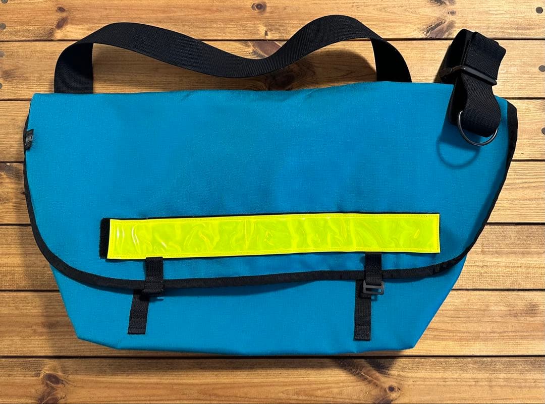 鉄*号様 ブルーラグ メッセンジャーバッグTHE MESSENGER BAG タ