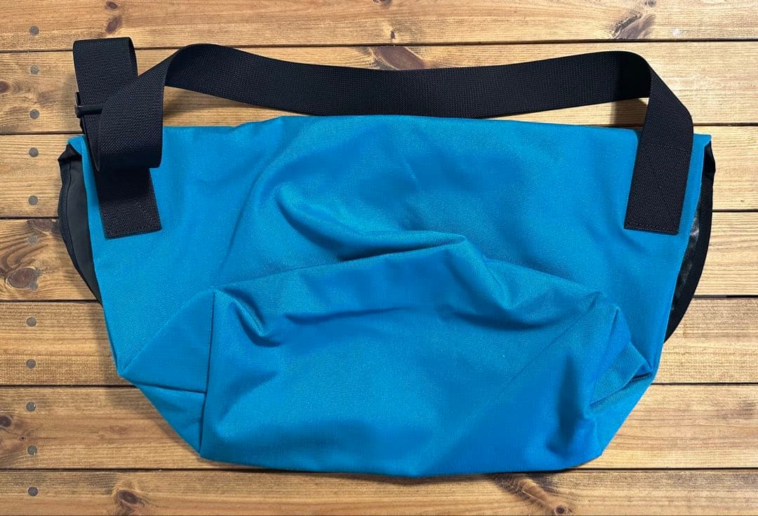 鉄*号様 ブルーラグ メッセンジャーバッグTHE MESSENGER BAG タ