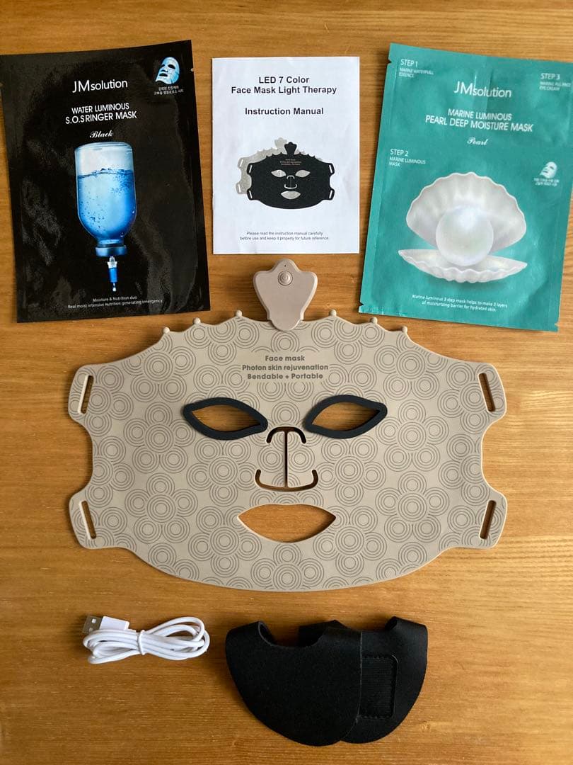 LED フェイスマスク マルチライトマスク 7in1mask カレントボディ機能