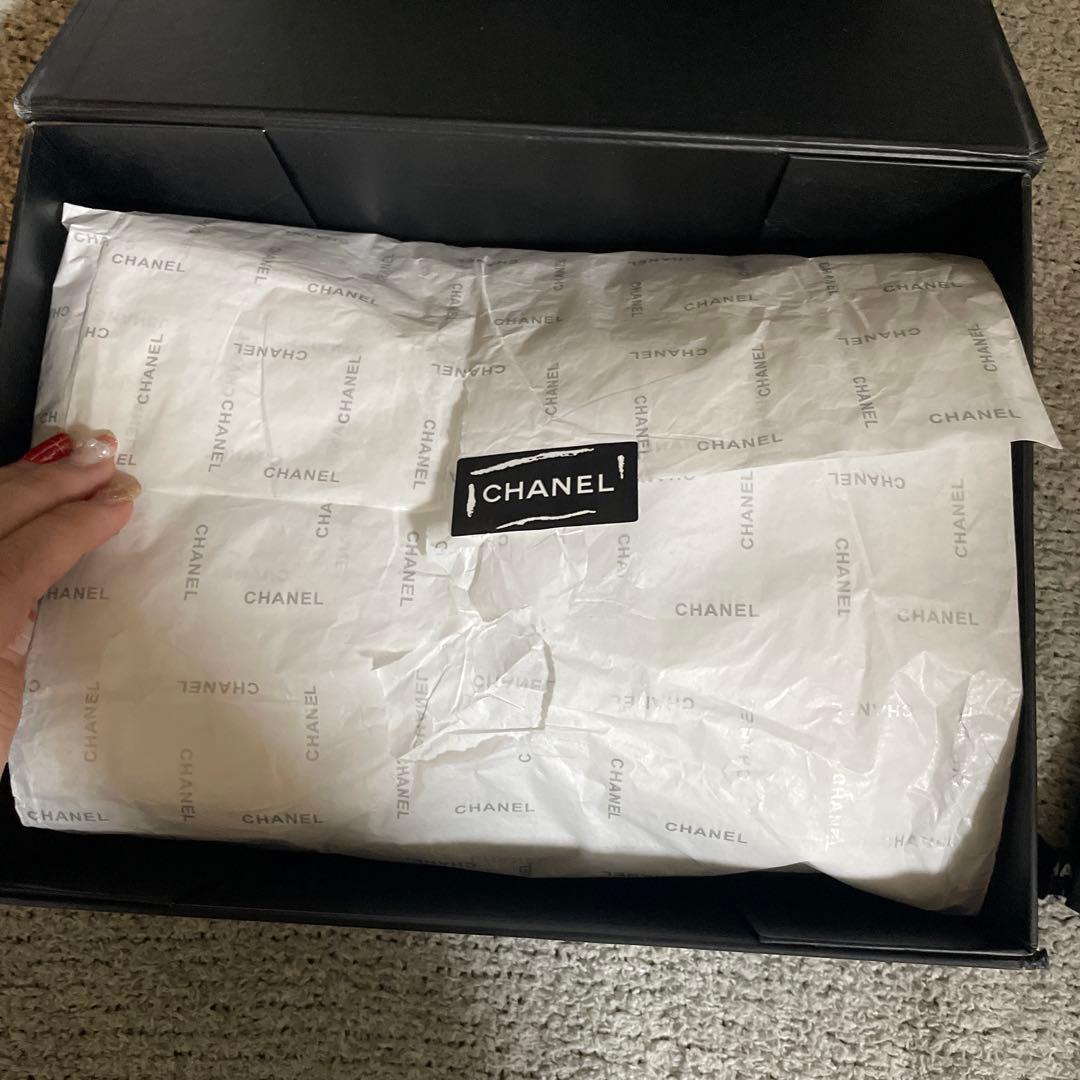 さくら様CHANEL ダブルチェーン　フラップバッグ　キャビアスキンゴールド