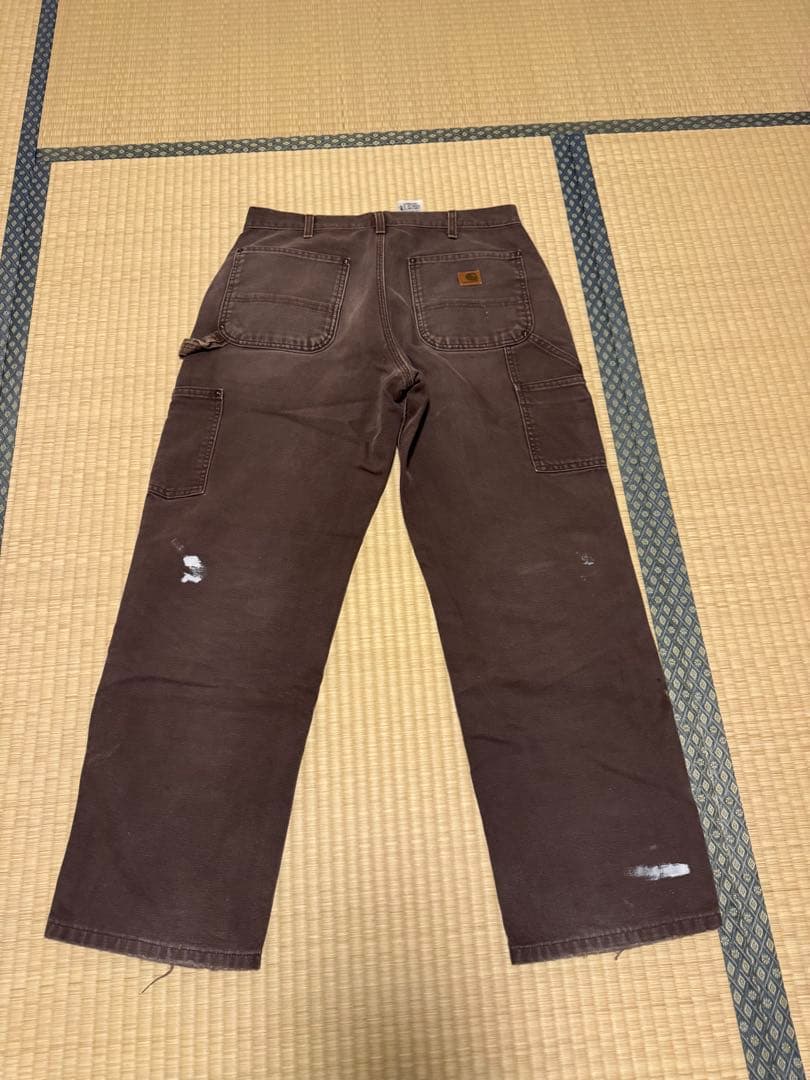 希少 00s Carhartt カーハート ダブルニーペインターパンツ　ペンキ
