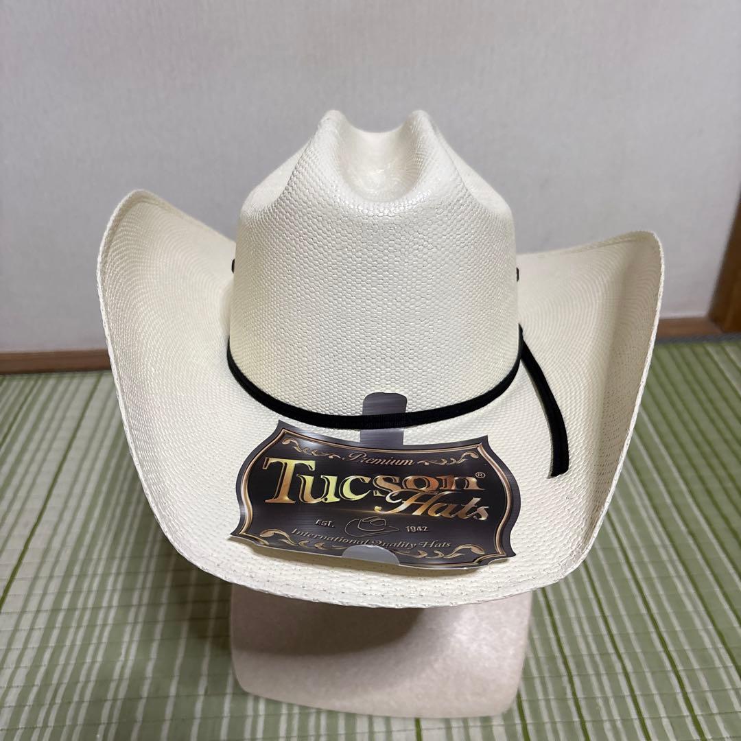 Tucson Hats カウボーイ　ハット　帽子　ウエスタン　ストローハット