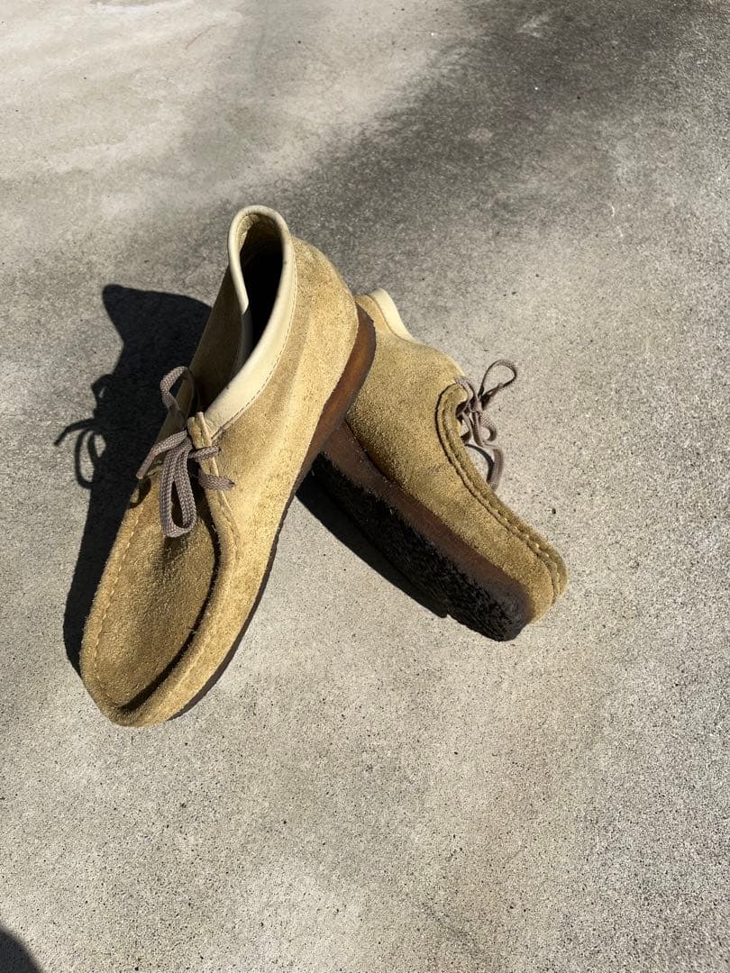 最終お値下げ！クラークス　ワラビー　ハイカット