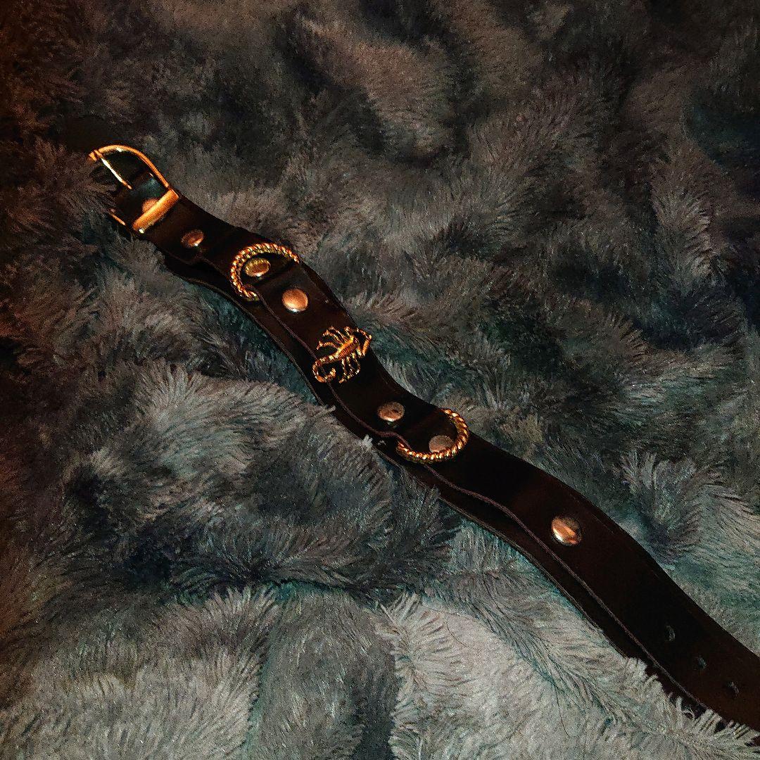 紅蠍様　本格バラ鞭＆首輪セット　激レア!!!