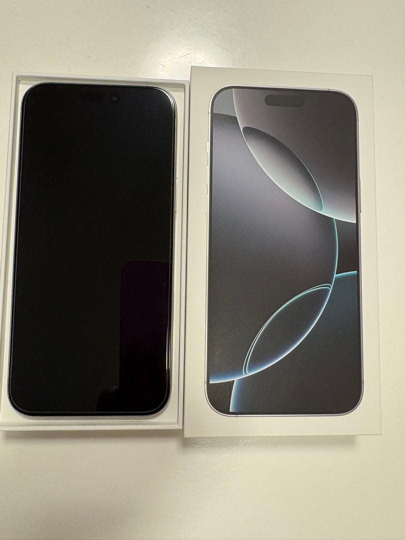 〈超美品〉iPhone 16 Pro Max 256GB ホワイトチタニウム