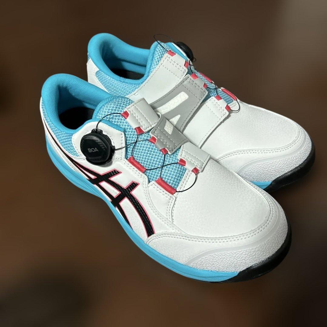asics アシックス　安全靴　ウインジョブ　美品　26.5cm