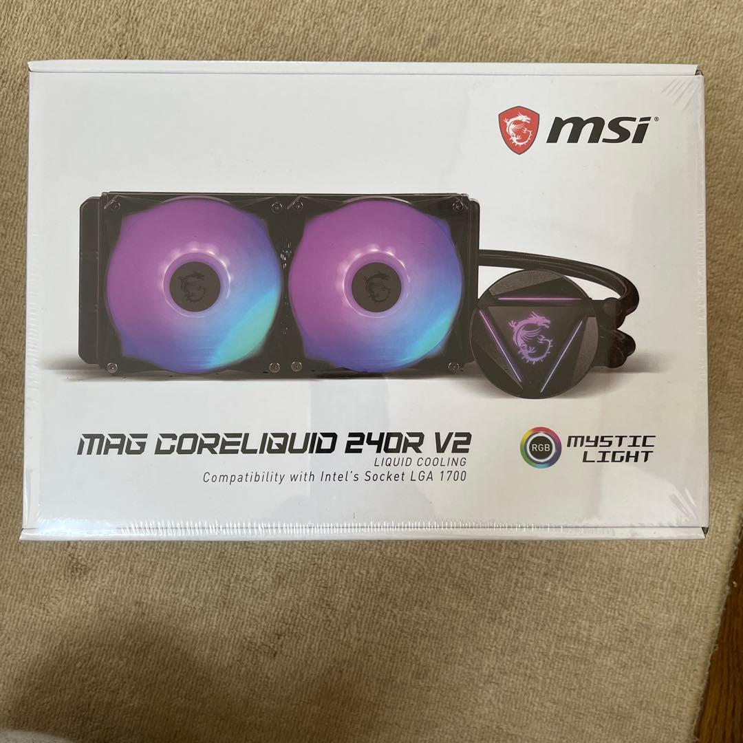 msi MAG CORELIQUID 240R V2 未開封