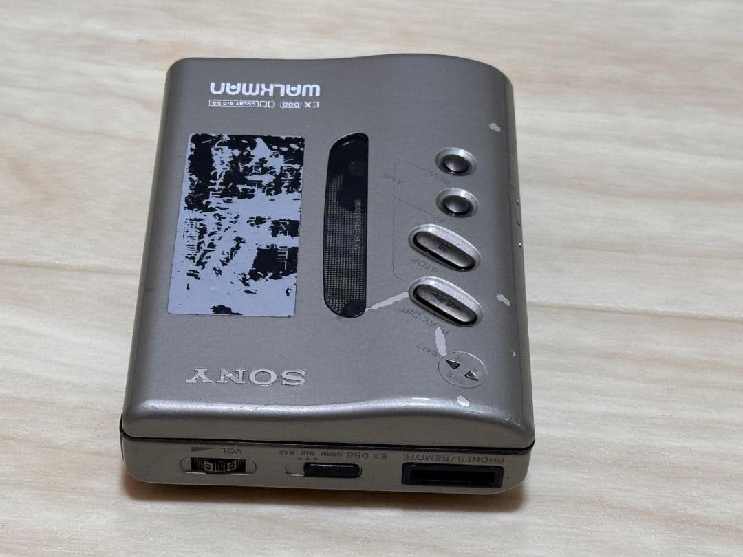 SONY WALKMAN カセットプレーヤー シルバー WM-DX100