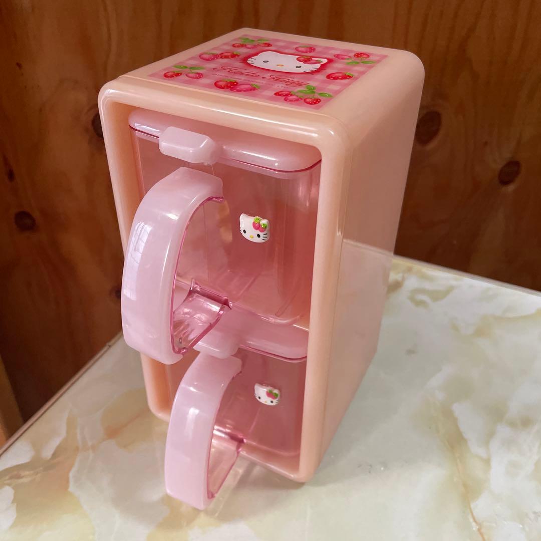 ハローキティ　調味料ケース　調味料入れ　野いちご　1999年　メイドインジャパン