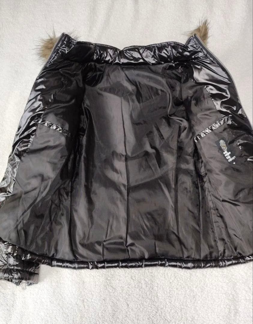 00s archive semantic design fur jacket光沢