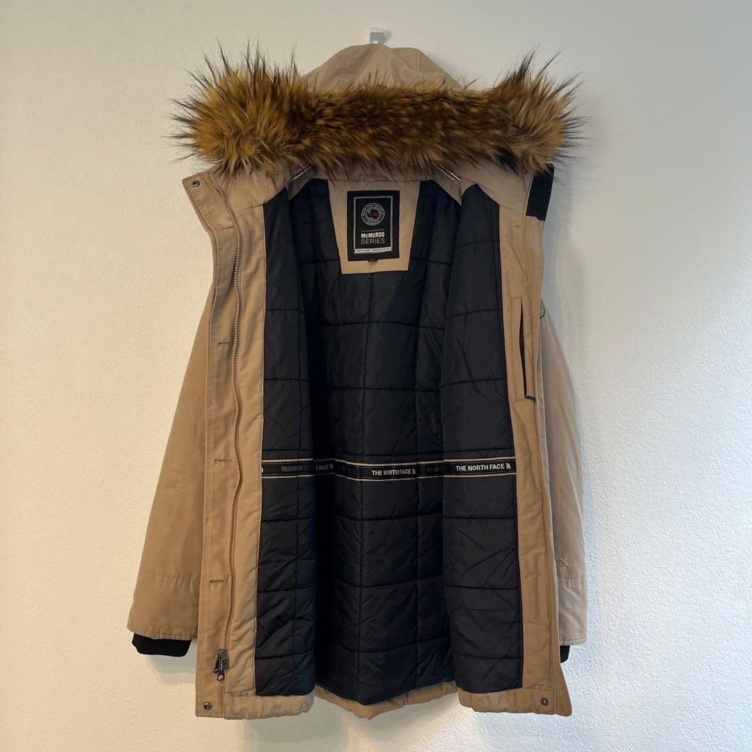 ノースフェイス　マクマードパーカー　レディース　M ダウンコート　ファー