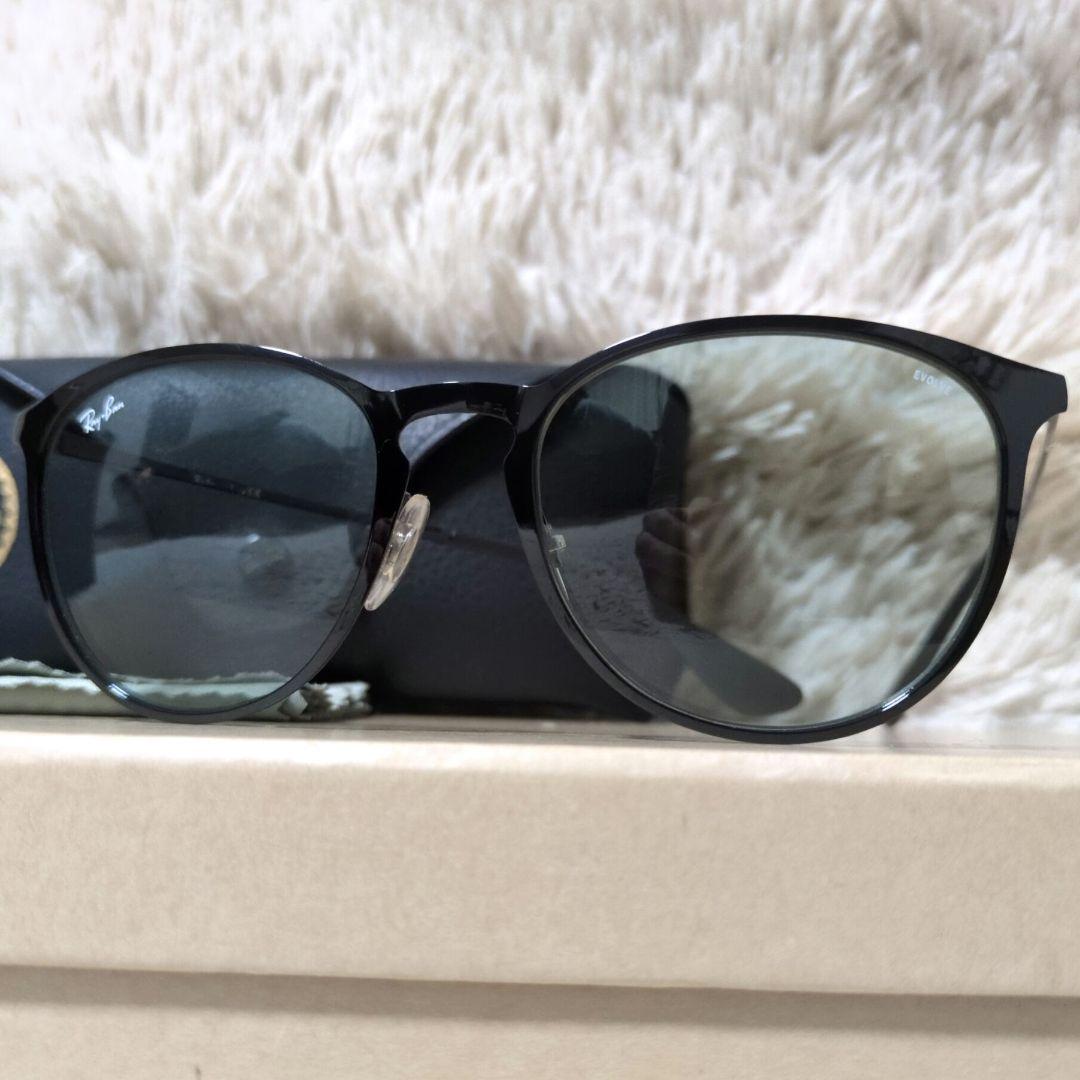 美品 付属品完備 Ray-Ban RB3539 002/Q5 調光レンズ 黒