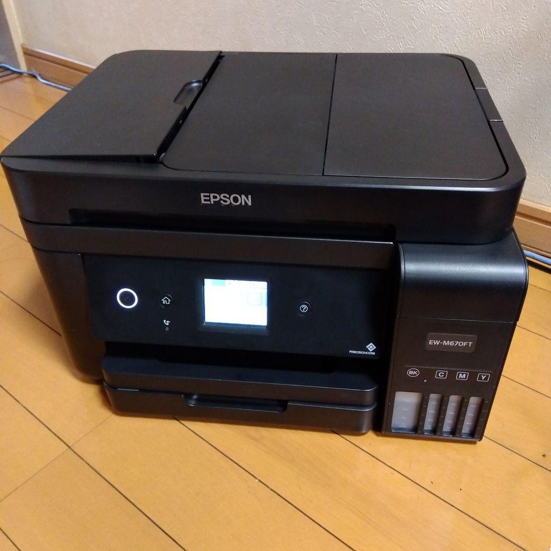 EPSON EW-M670T エコタンクプリンター訳あり2020年製