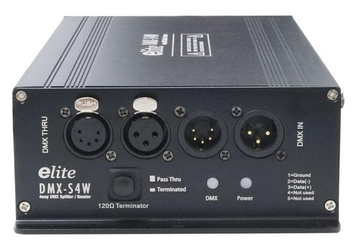 elite DMX-S4W／DMX信号スプリッター