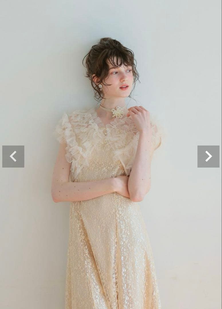 Dorry Doll ベージュ オケージョンドレス ドリードール