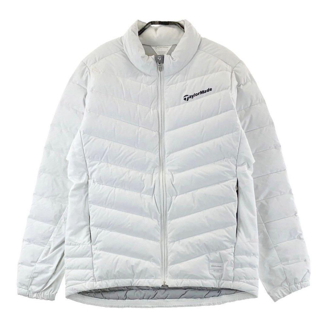 ゴルフウェア【TaylorMade】ダウンジャケット　白　M