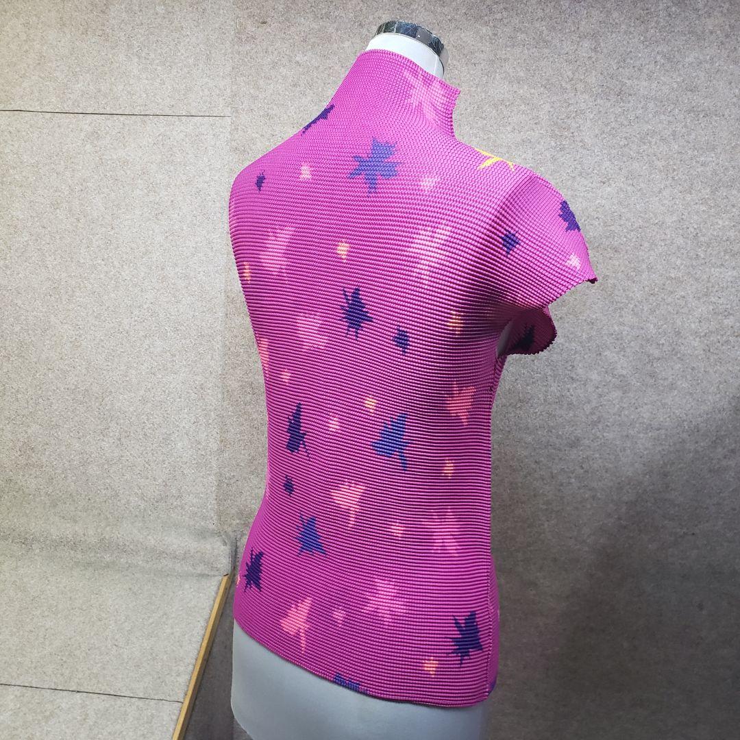 me　イッセイミヤケ　トップス　カットソー　ピンク　y6904i