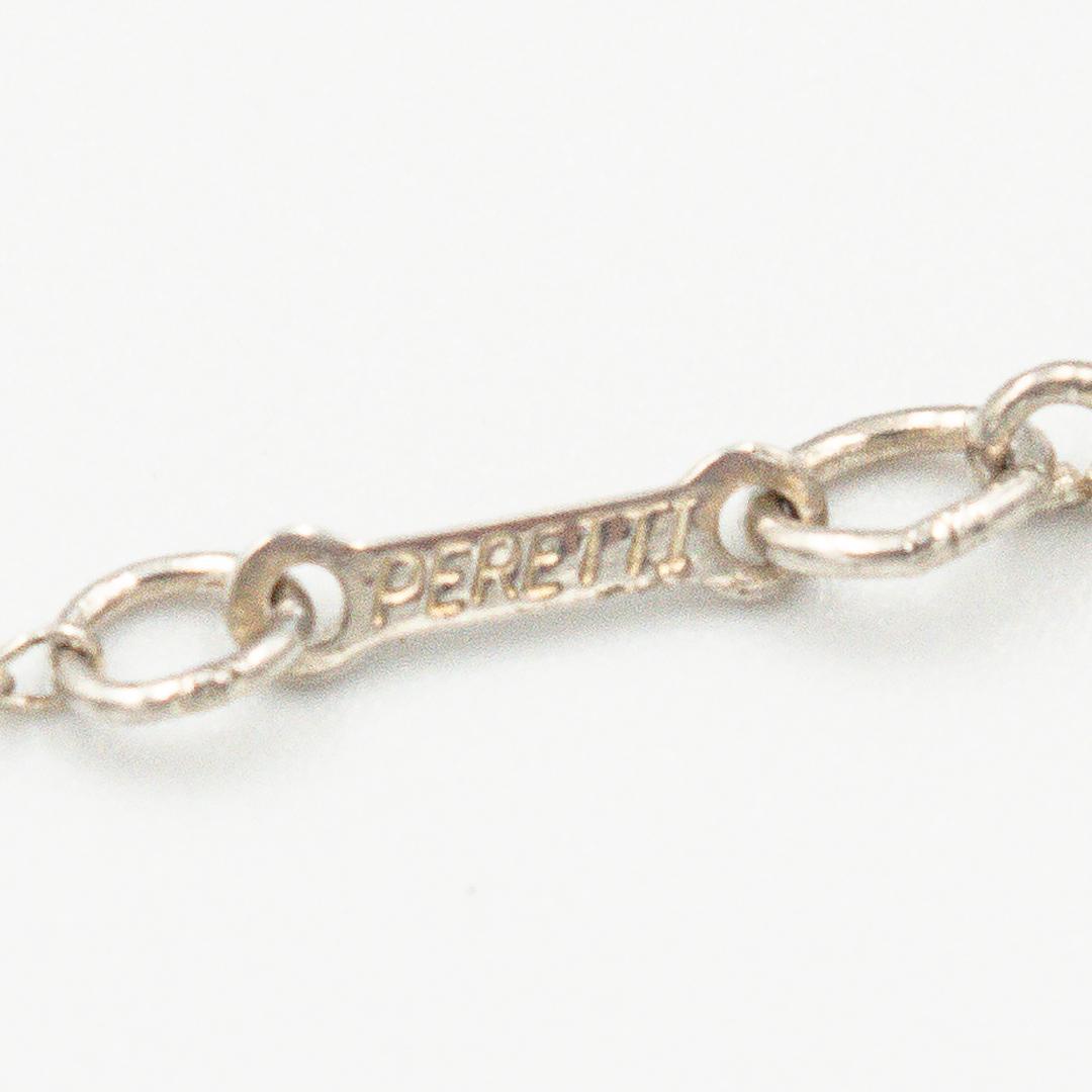 ティファニー フルハート ネックレス シルバー 42.2cm ポーチ付き