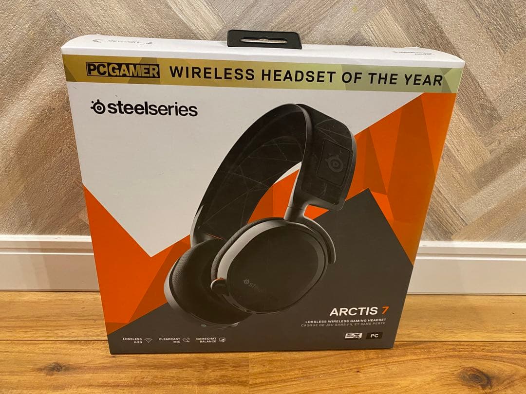 ヘッドホン SteelSeries Arctis 7 (2019 Edition)61505