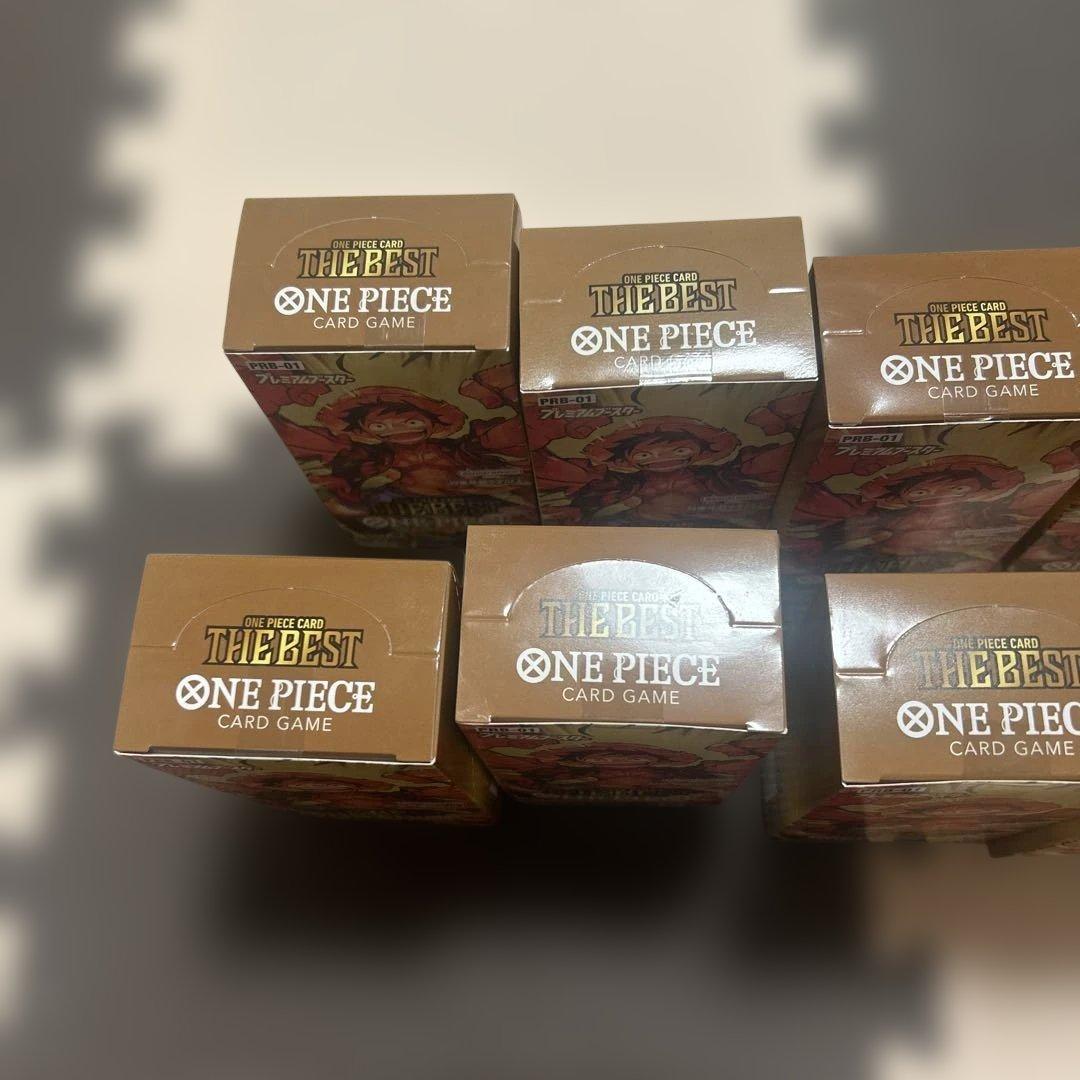ワンピースカード　THE BEST ザベスト　10BOX 新品未開封