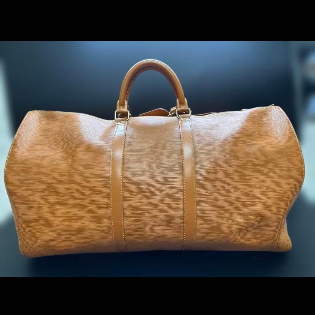 ルイヴィトン　LOUIS VUITTON エピ キーポル55ボストンバッグ