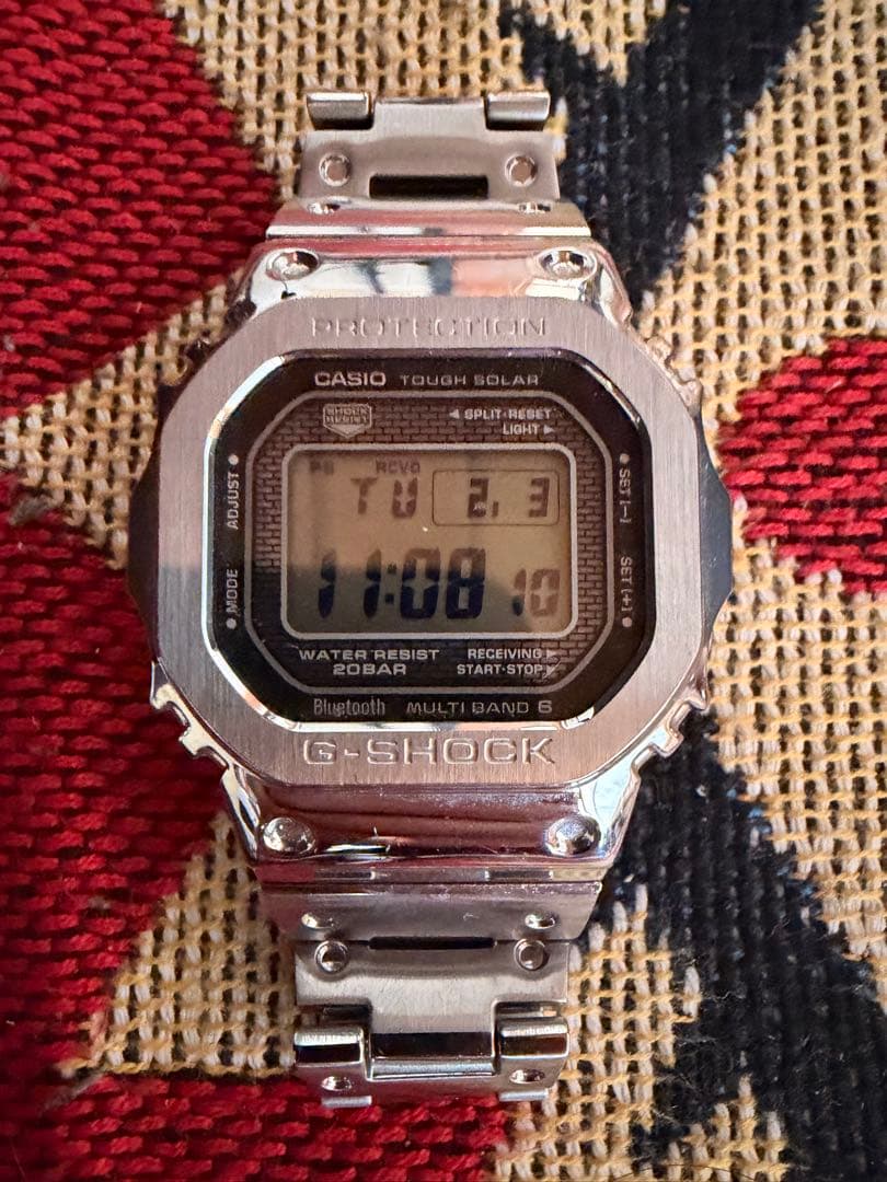 G-SHOCK メタル　GMW-B5000D-1JF