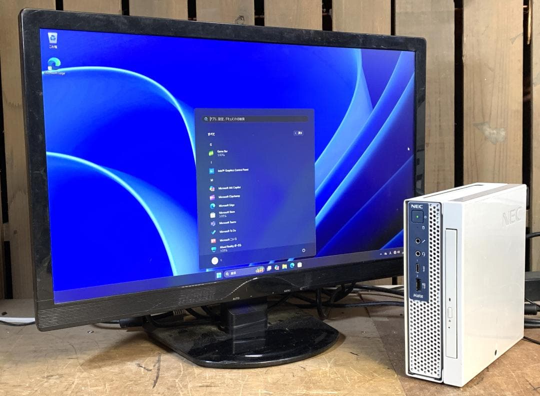 NEC 超小型/未使用SSD/Win11 Pro 25H2/MKL31C-4