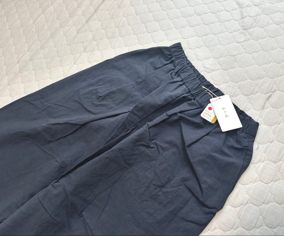 かぐれ　新品　今季　2025春夏　ウェザーワッシャーサルエルパンツ