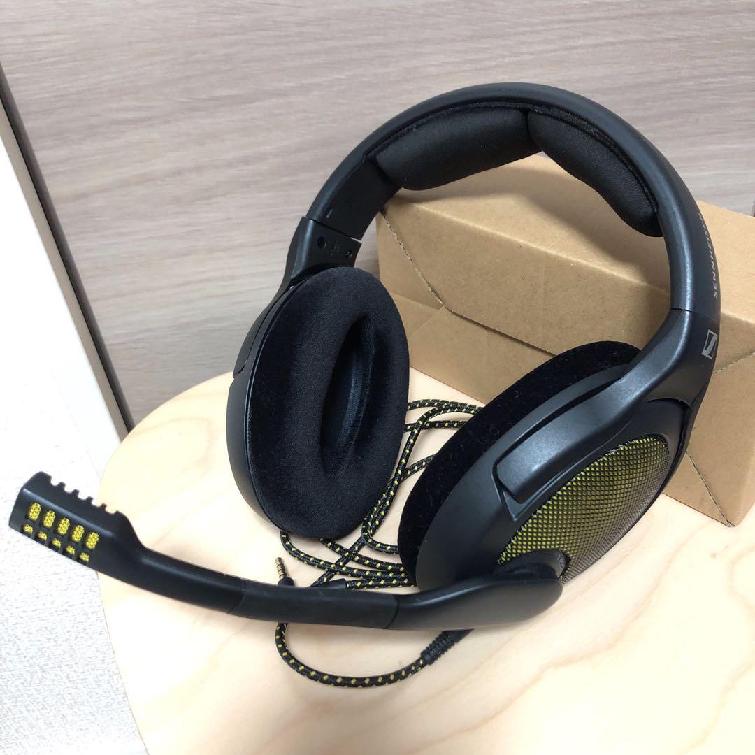 DROP PC38X ゼンハイザー ゲーミングヘッドホン 動作品 新品パッド