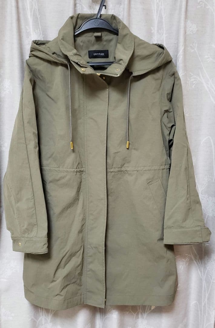 ラスト値下げUNTITLED 春先まで着れるボアライナー外せるフード付きコート