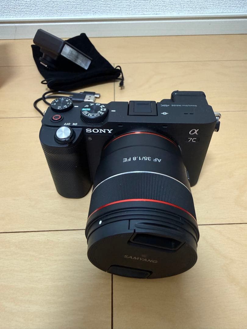 SONY α7C フルサイズ ミラーレス 4K レンズ2本付き