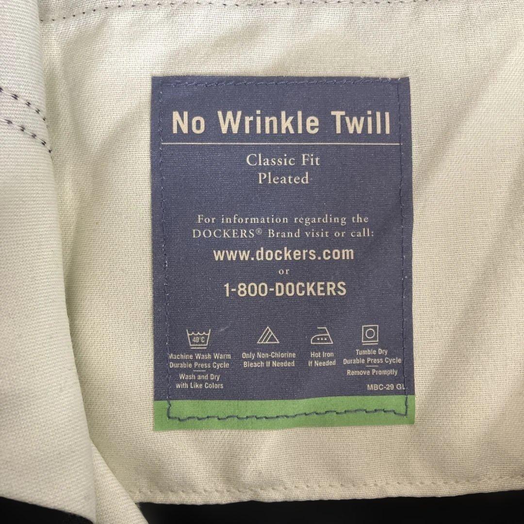 90s DOCKERS ドッカーズ チノスラックス ブラック W33L29