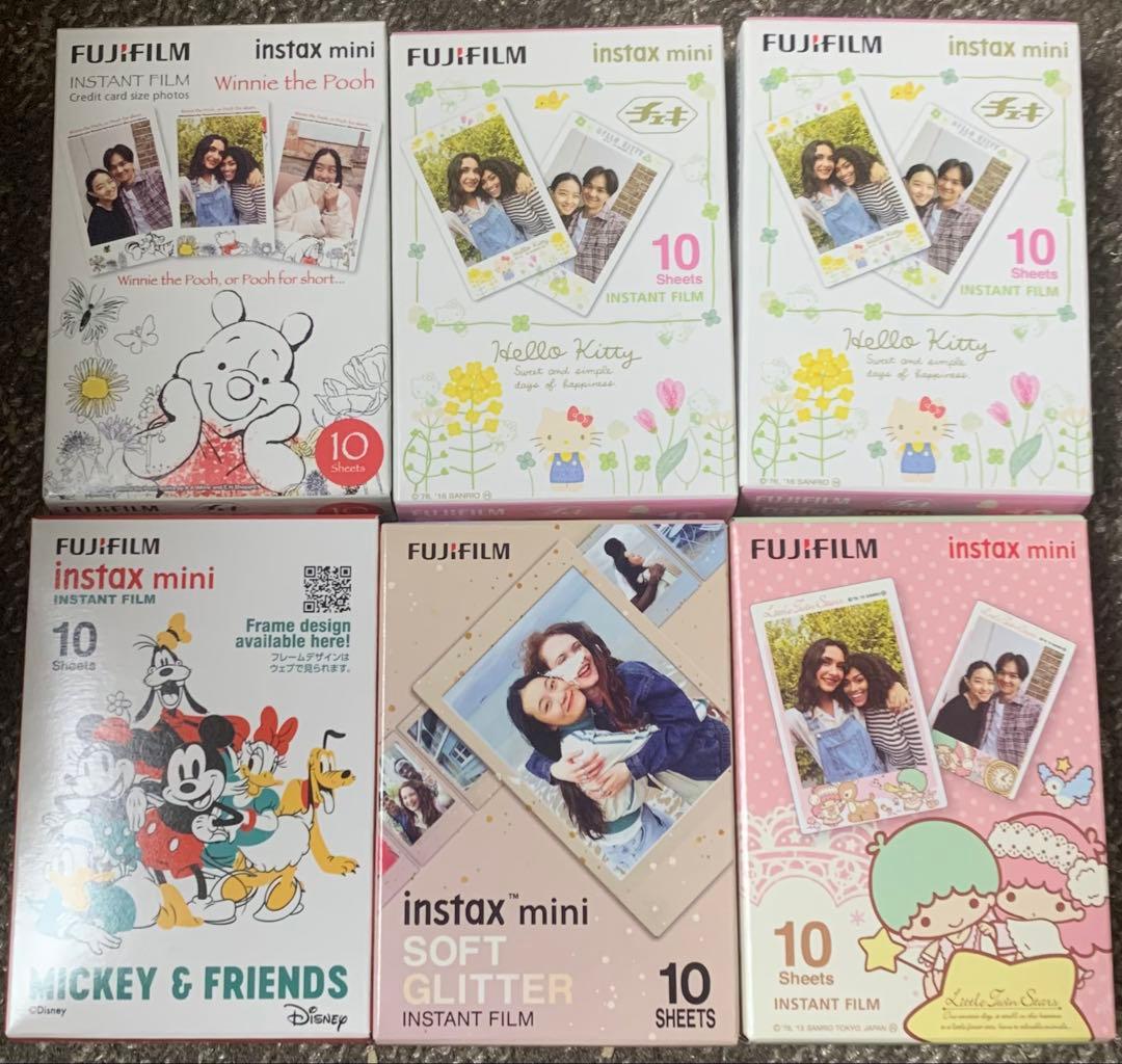 富士フイルムinstaxminiチェキ用フィルム 10枚★6個セット★未開封★