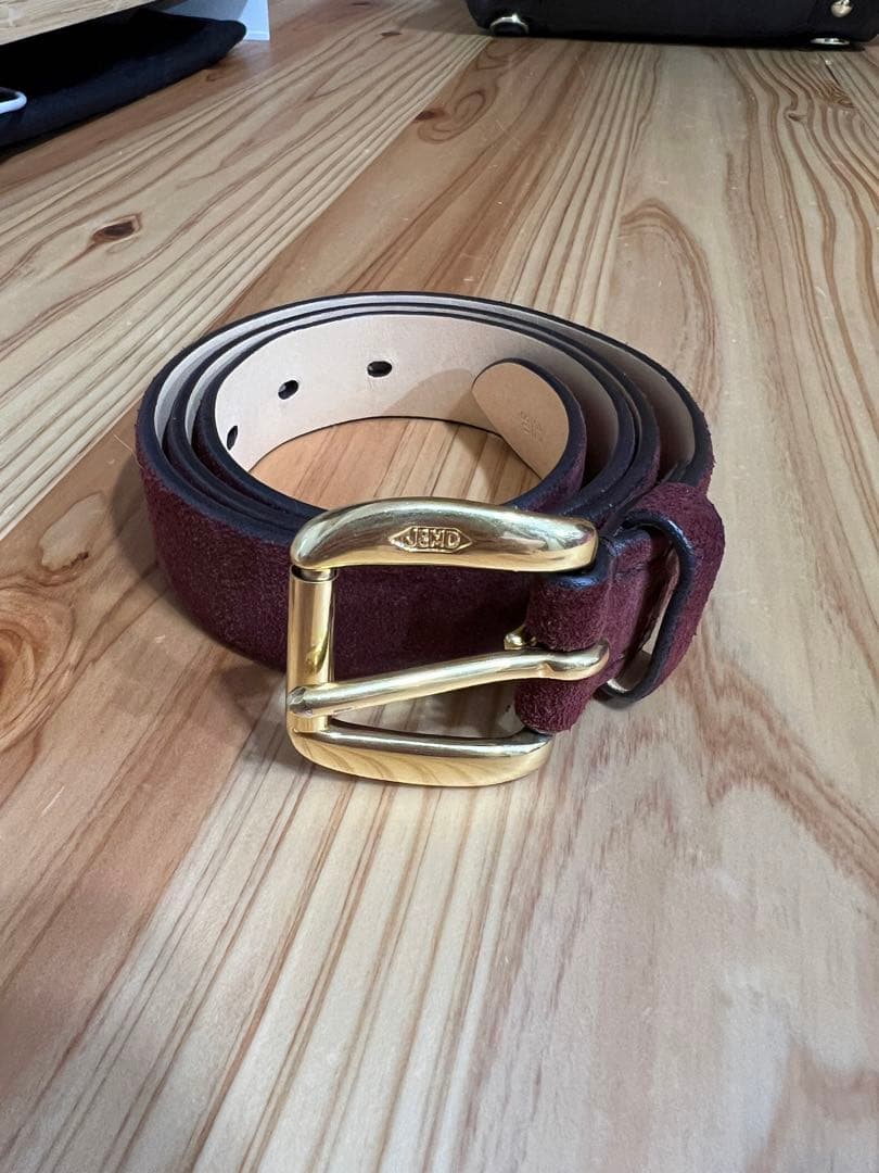 J&M DAVIDSON スエードベルト