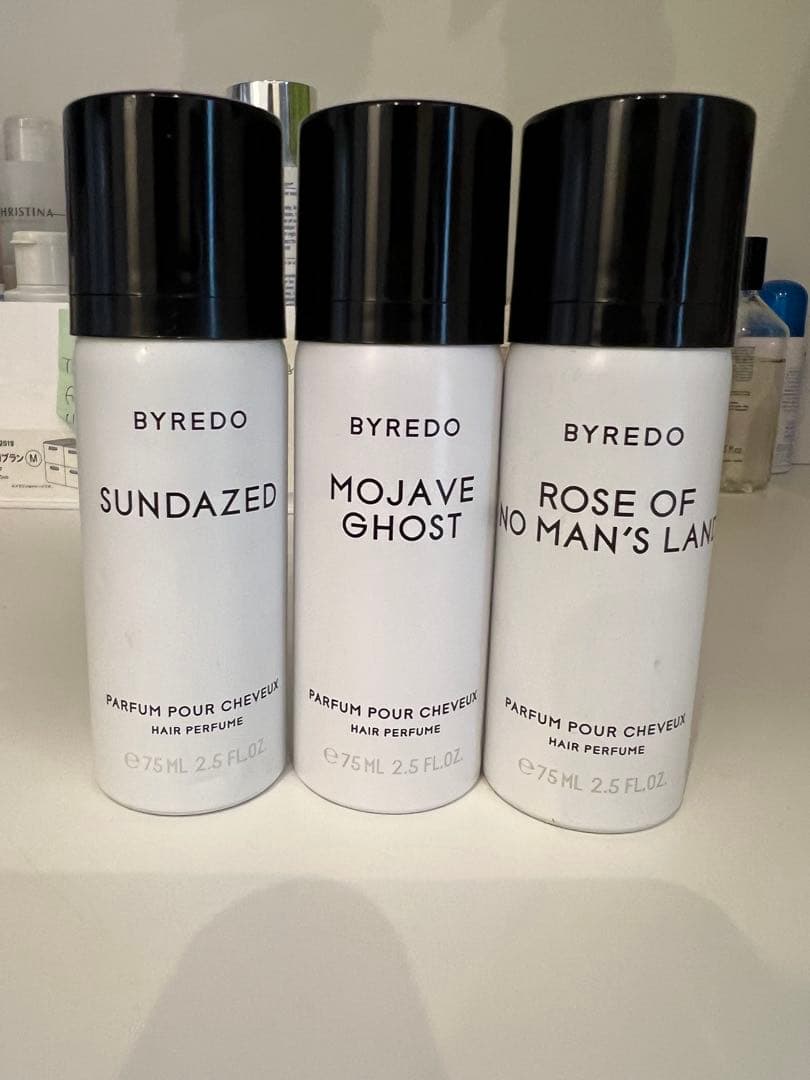 【値下げ済み】バイレードBYREDO ヘアミスト 3本セット 75ml