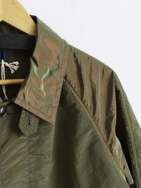 ts(s) フライフロントラグランスリーブコートsize2