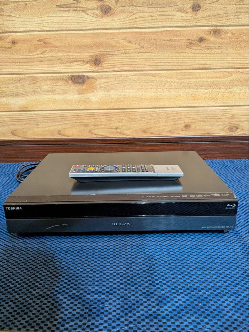 TOSHIBA 東芝 REGZA ブルーレイレコーダー 2TB リモコン付き