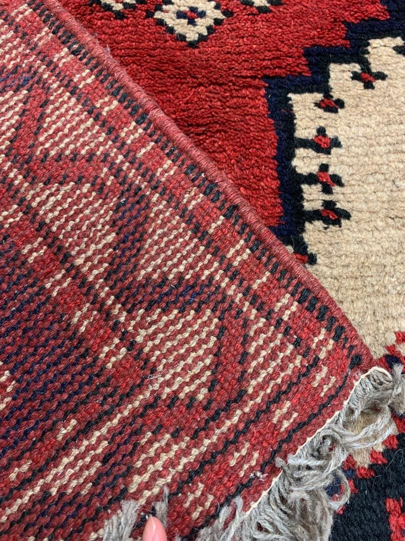 ヴィンテージラグ　ペルシャ絨毯　ギャッべ　トライバルラグ 235×155cm