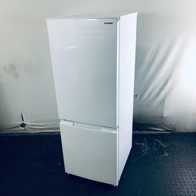 ★送料・設置無料★ 中古 2ドア冷蔵庫 シャープ (No.4427)