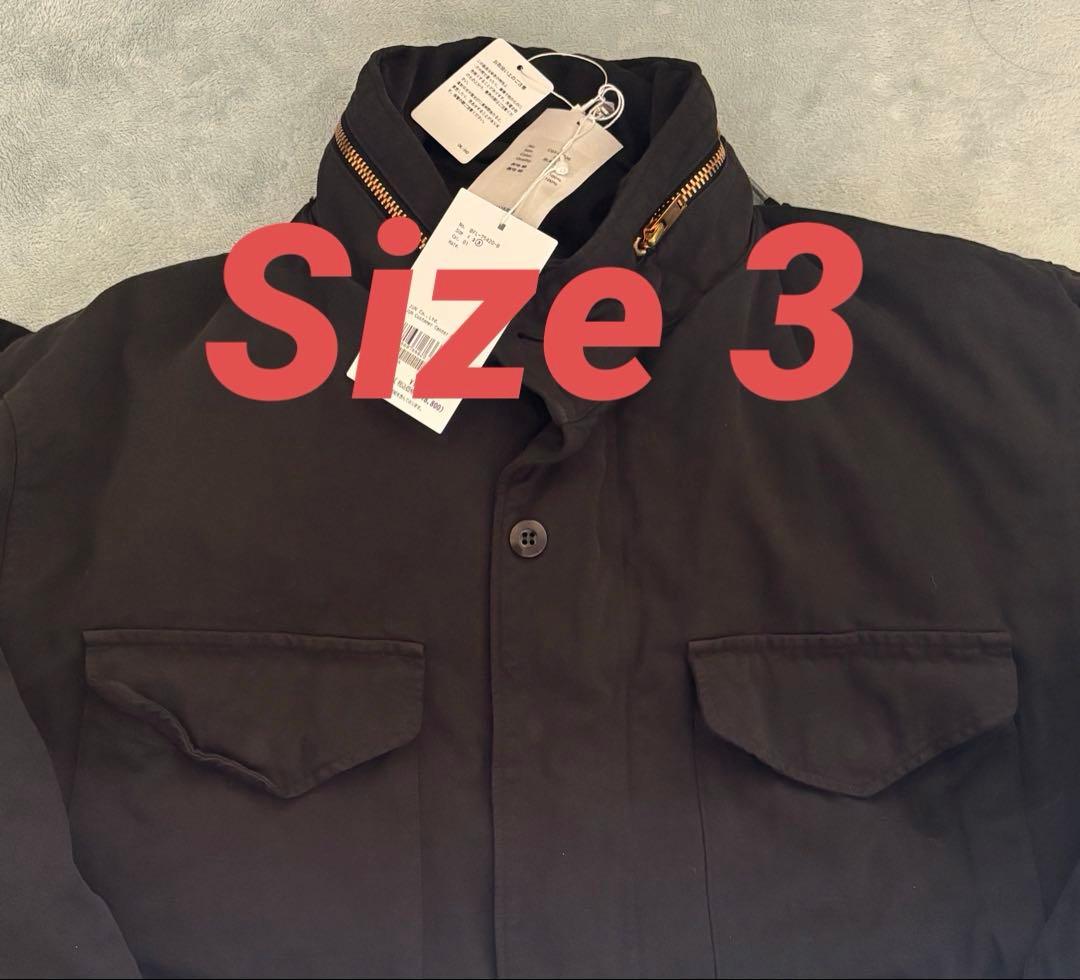 25AW COMOLI 製品染め M65ジャケット