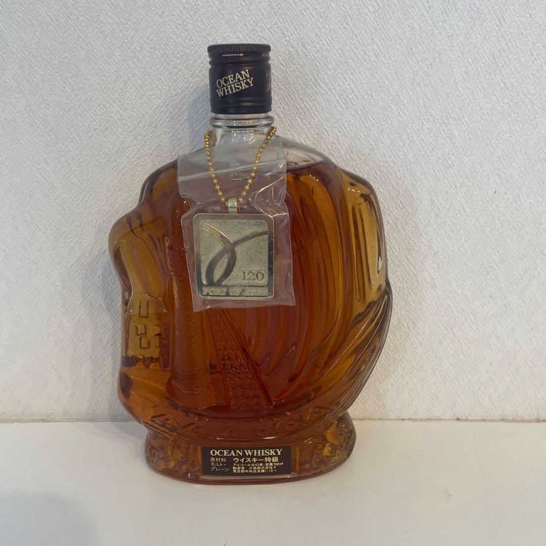 三楽 オーシャン 神戸開港120年祭 シップボトル ウイスキー