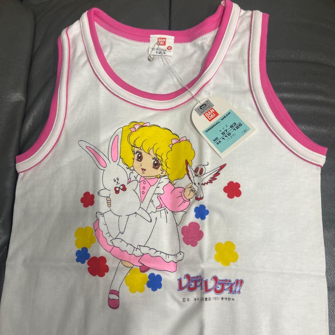 BANDAI 昭和レトロ　ハローレディレディ　シャツ　服　少女漫画